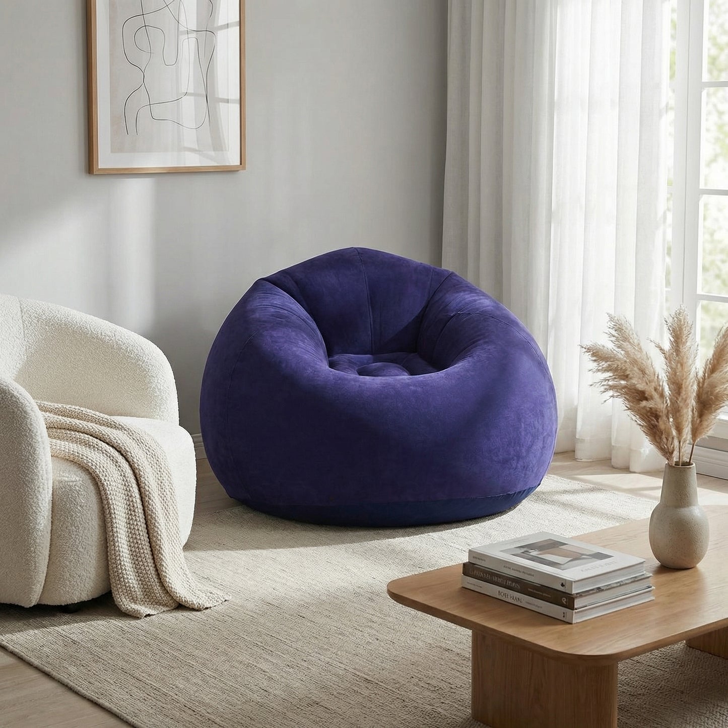 Sillón Inflable Puffs Ergonómico
