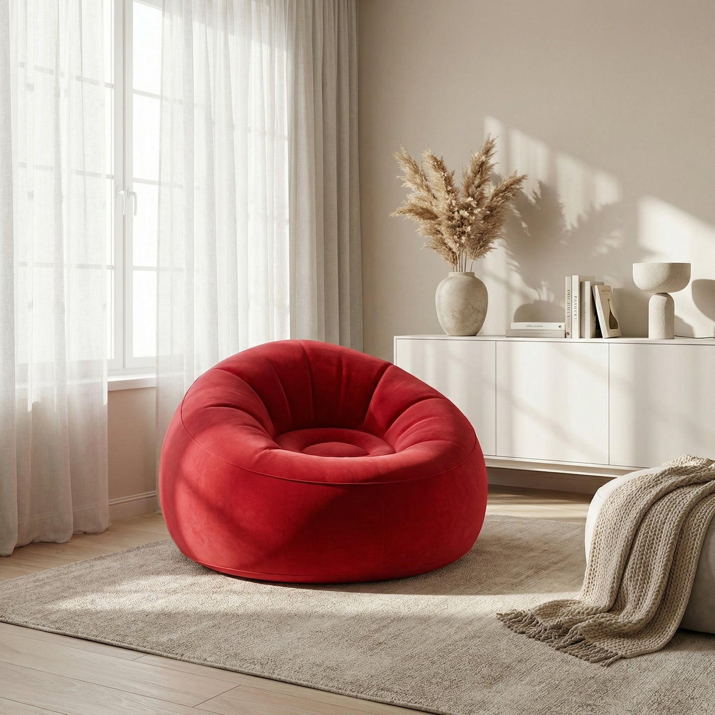 Sillón Inflable Puffs Ergonómico