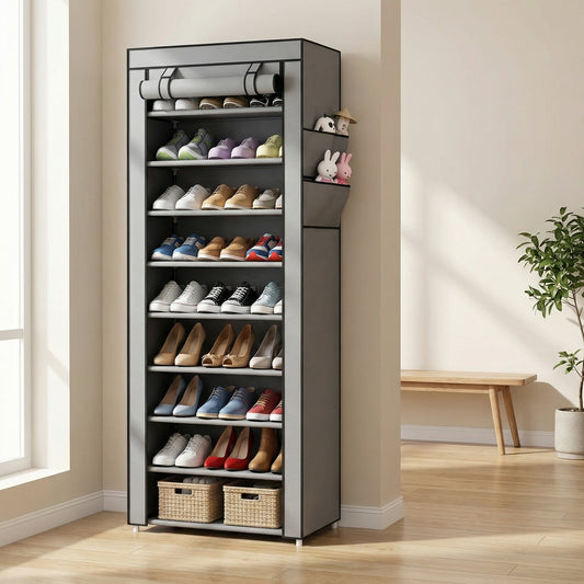 Zapatera Armable Organizador Vertical 10 Niveles