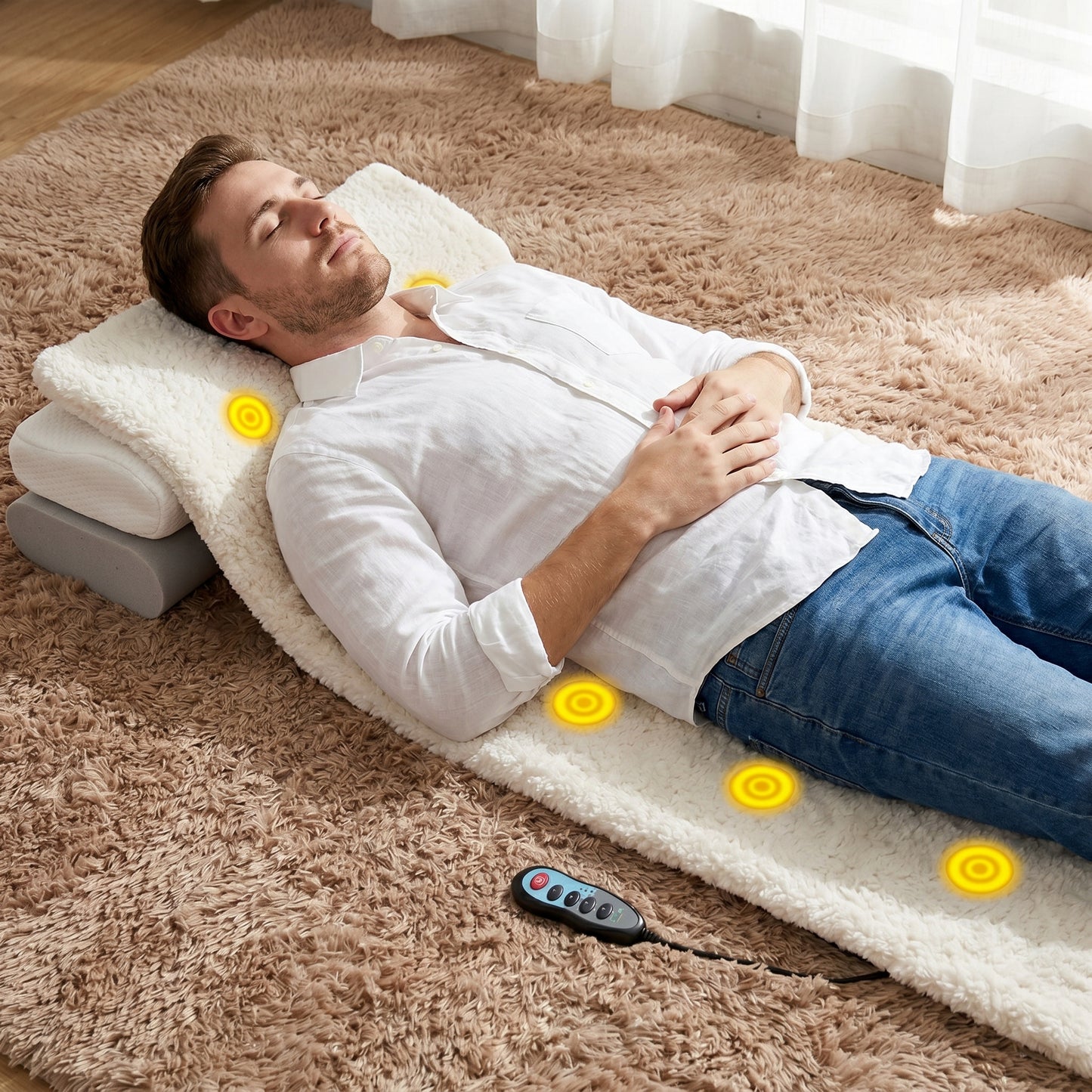 Colchoneta de Masaje con Vibración Portátil Chiporro