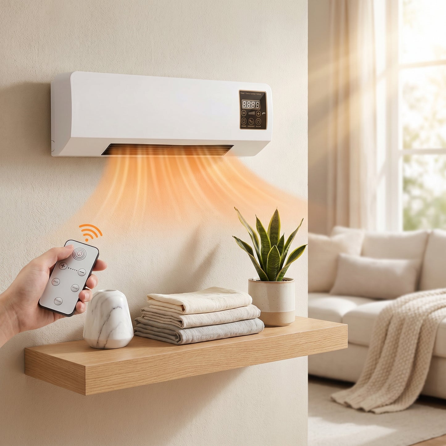 ClimaPerfect: Calefactor Eléctrico Frío/Calor para Todo el Año