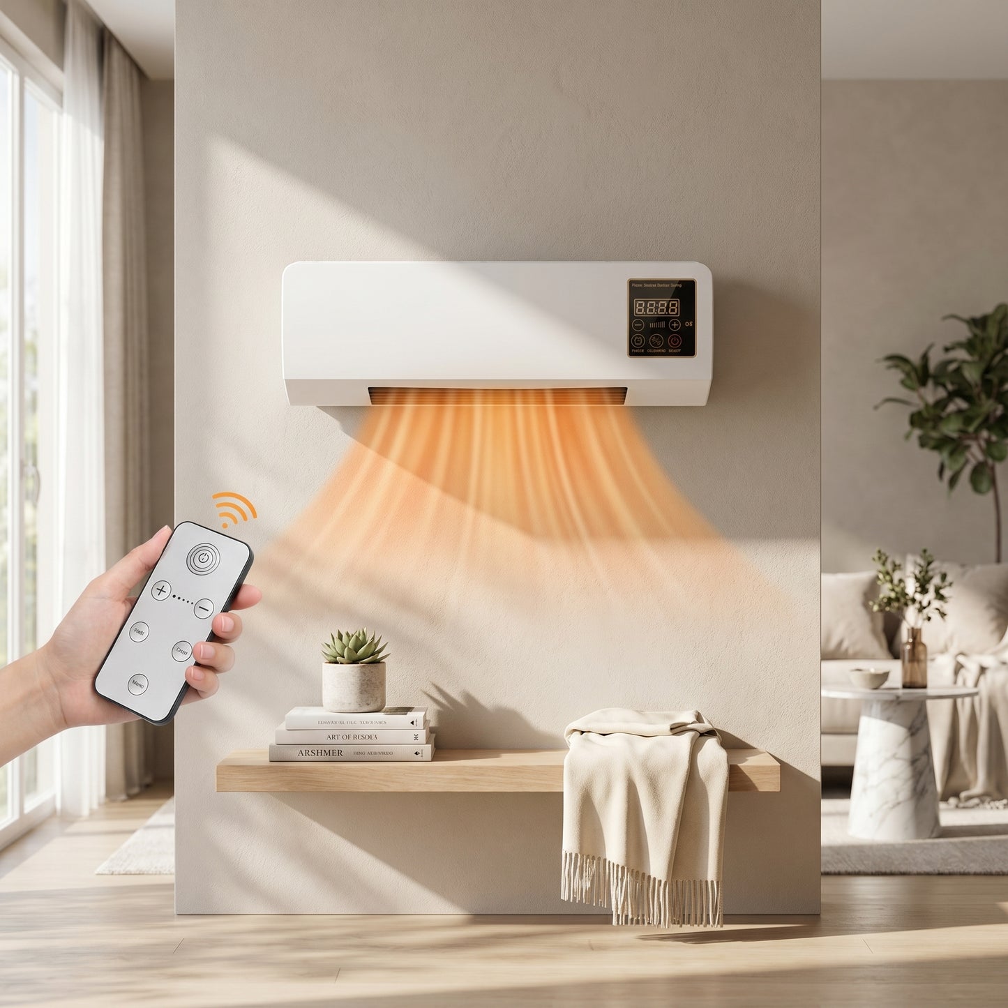 ClimaPerfect: Calefactor Eléctrico Frío/Calor para Todo el Año