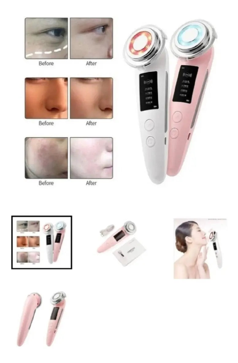 Masajeador Limpieza Facial Ultrasónico
