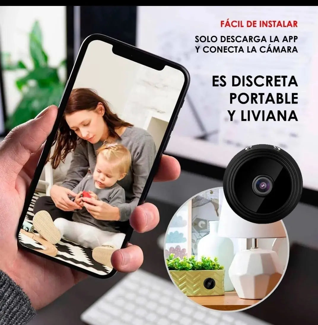Pack 2 Mini Cámara de Vigilancia