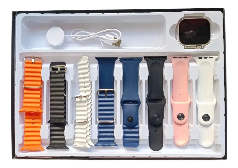 Reloj Inteligente 9 en 1 MCR-100 8 Correas