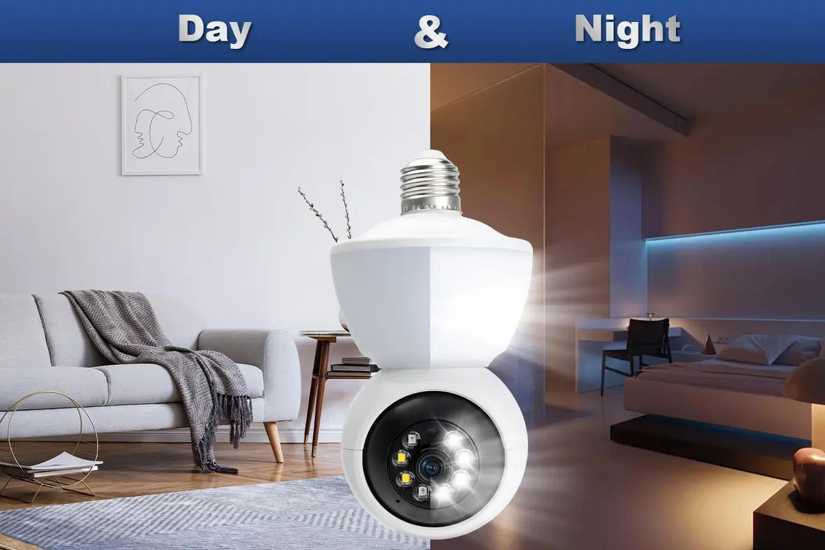 Cámara Domo IP Inalámbrica Full Color para Seguridad del Hogar