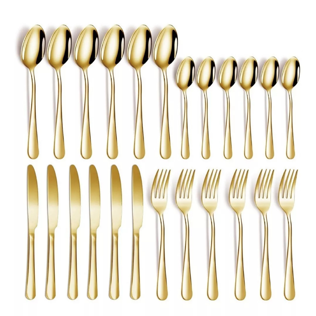 Juego de Cubiertos 24 Pcs con Maletas