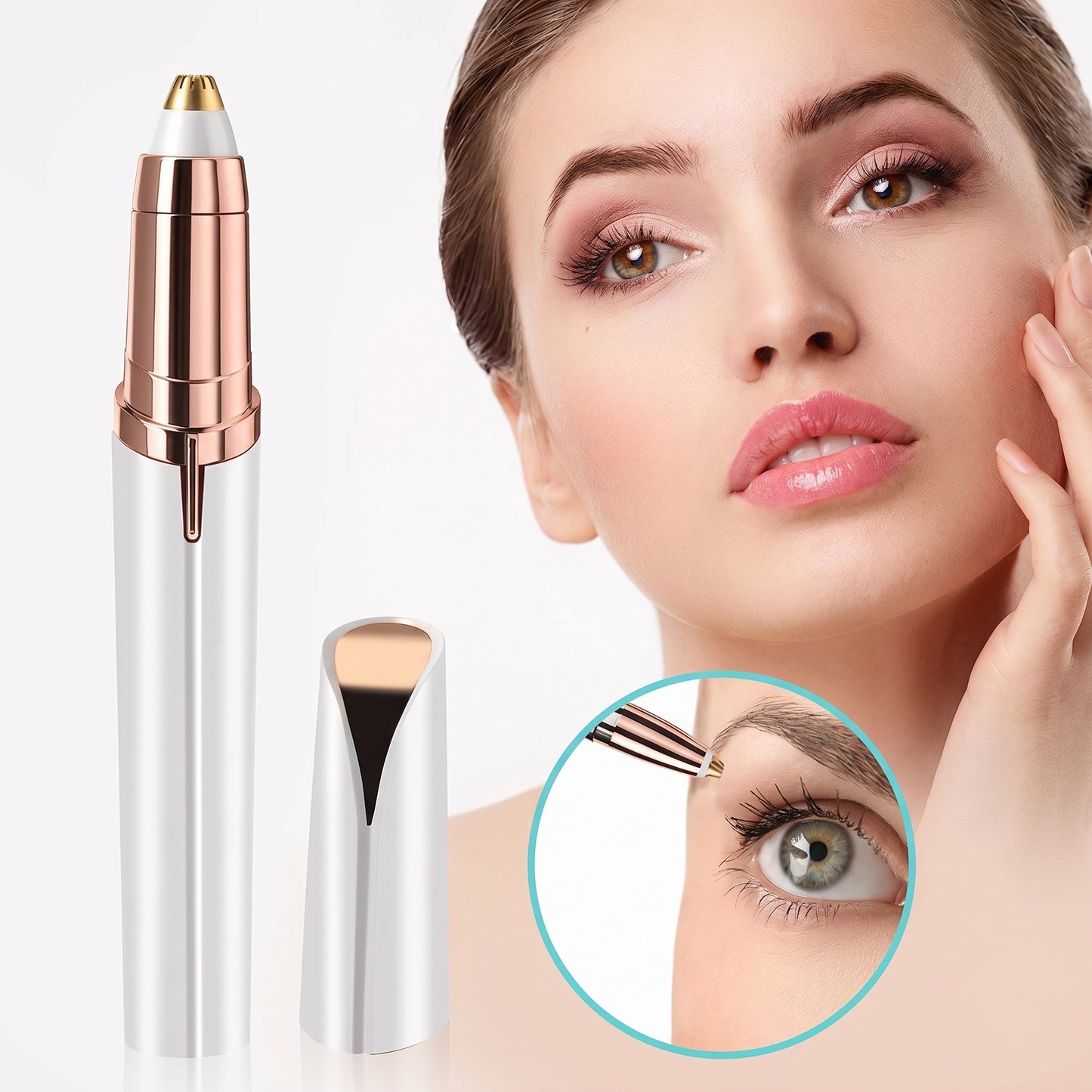 Set Depiladora Portátil Yes + Depilador de Cejas