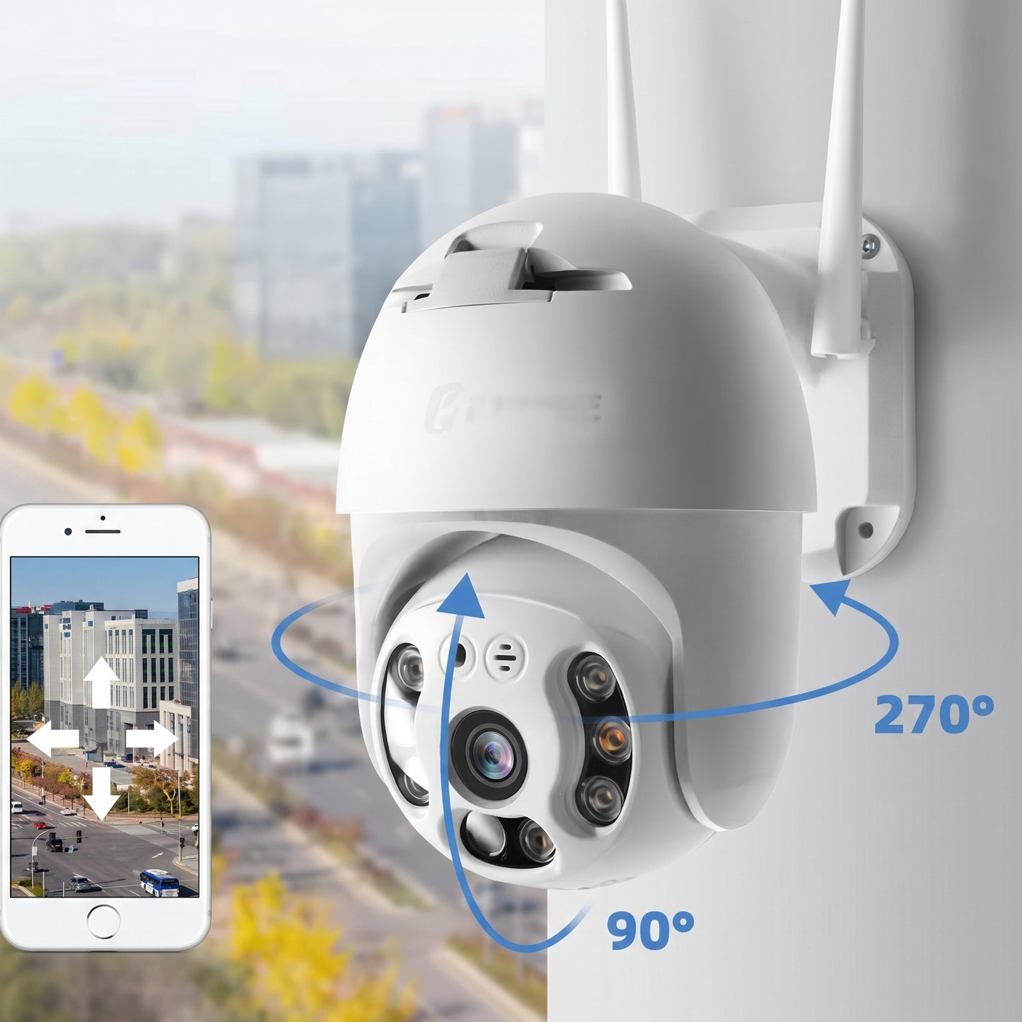 Cámara Exterior IP WIFI 1080 Robótica