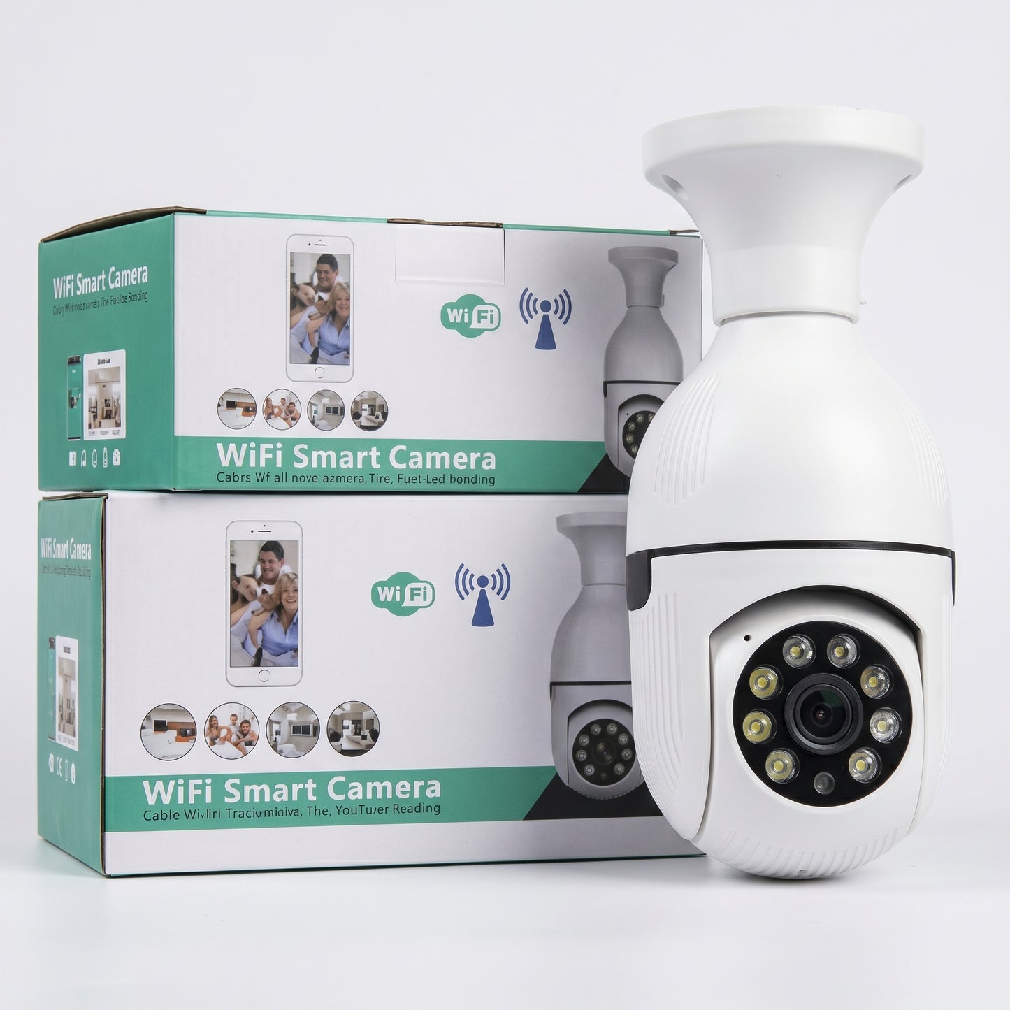 Cámara de Seguridad Panorámica con Wifi