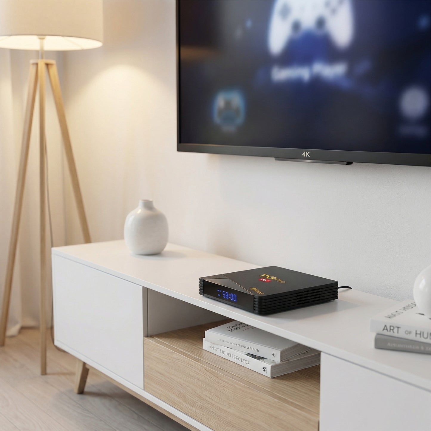 TV Box 8K + Consola Retro 2 en 1 TX9 PRO - 10,000 Juegos + Streaming 4K