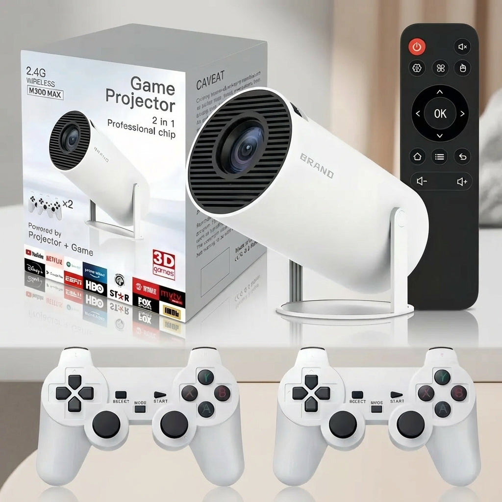 Mini Proyector 2 en 1 Wifi BT Controles