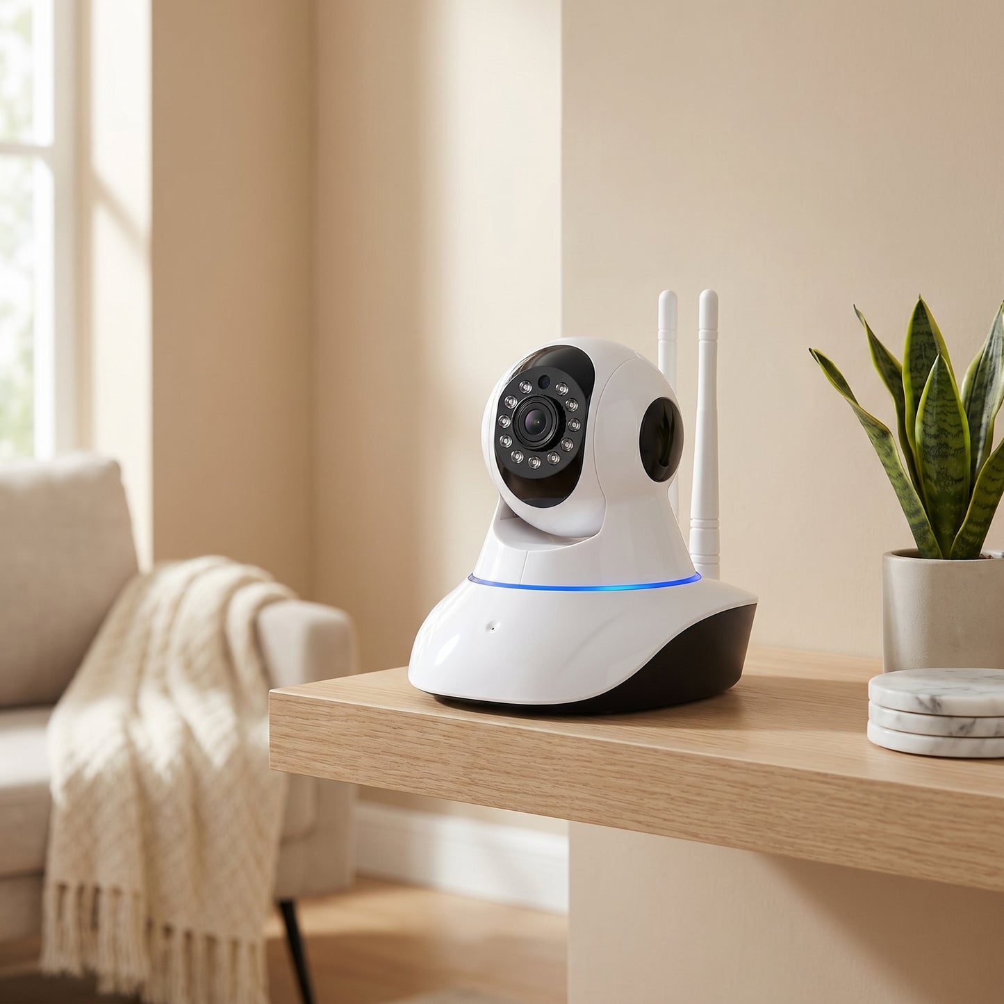 Cámara De Seguridad IP Wifi 360°