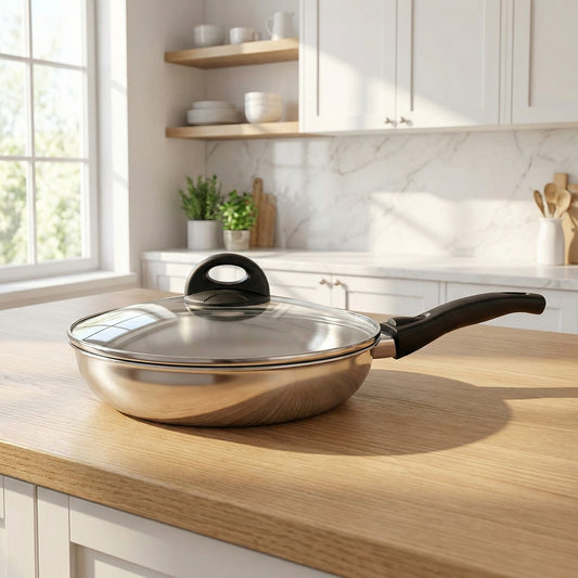 Xtrem Cook Steel Sarten 28 Cm con Tapa