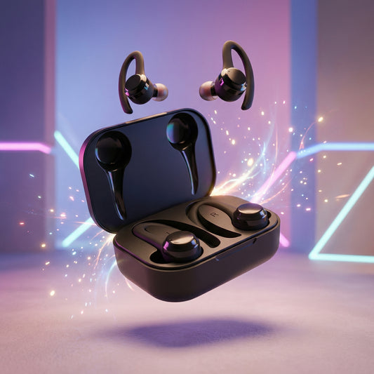 Santana Rumba Auriculares Bluetooth 5.1 hasta 10 mts de alcance