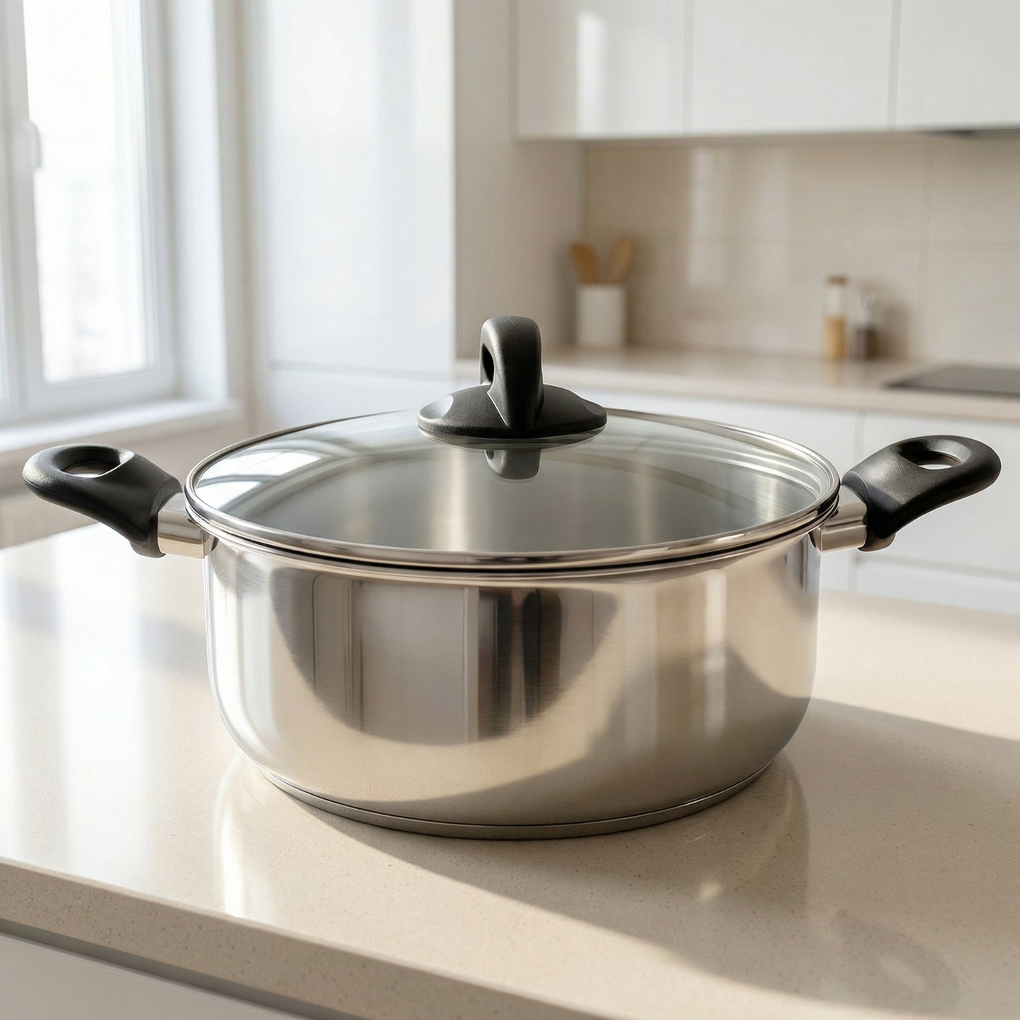 Xtrem Cook Steel Olla 24 Cm con Tapa