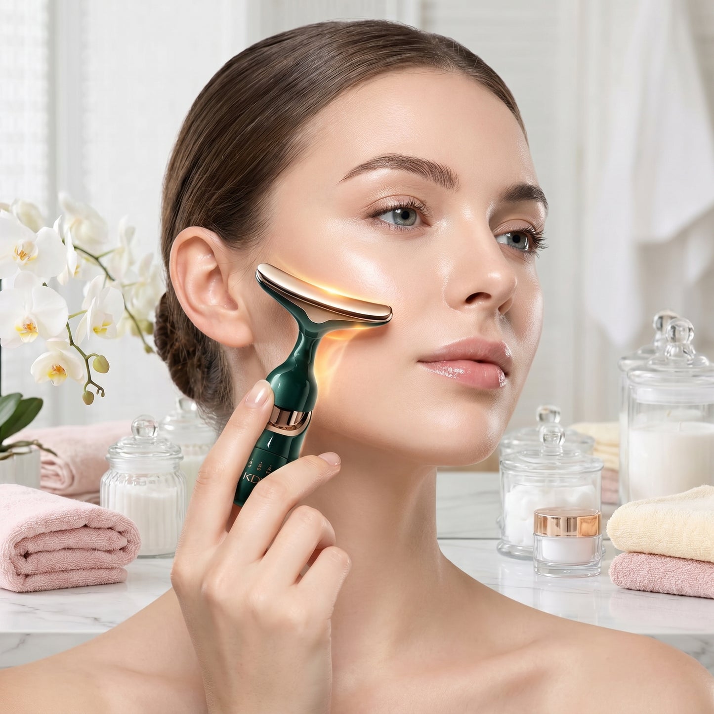 Masajeador Eléctrico Facial Reafirmante 3 en 1