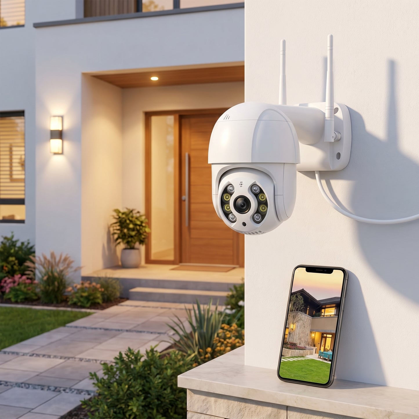 Camara IP Infrarroja Impermeable WIFI