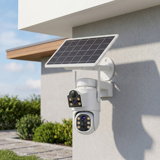 Cámara Seguridad con Panel Solar Wifi 5G IRM IP66