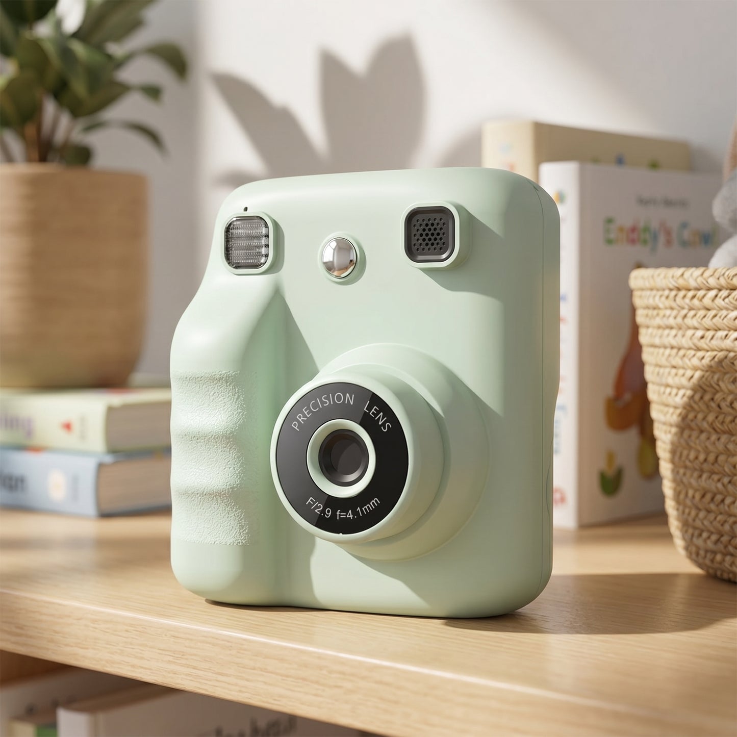 Cámara Digital Infantil A29 con Pantalla IPS HD 2,4” y Impresión Instantánea – Verde