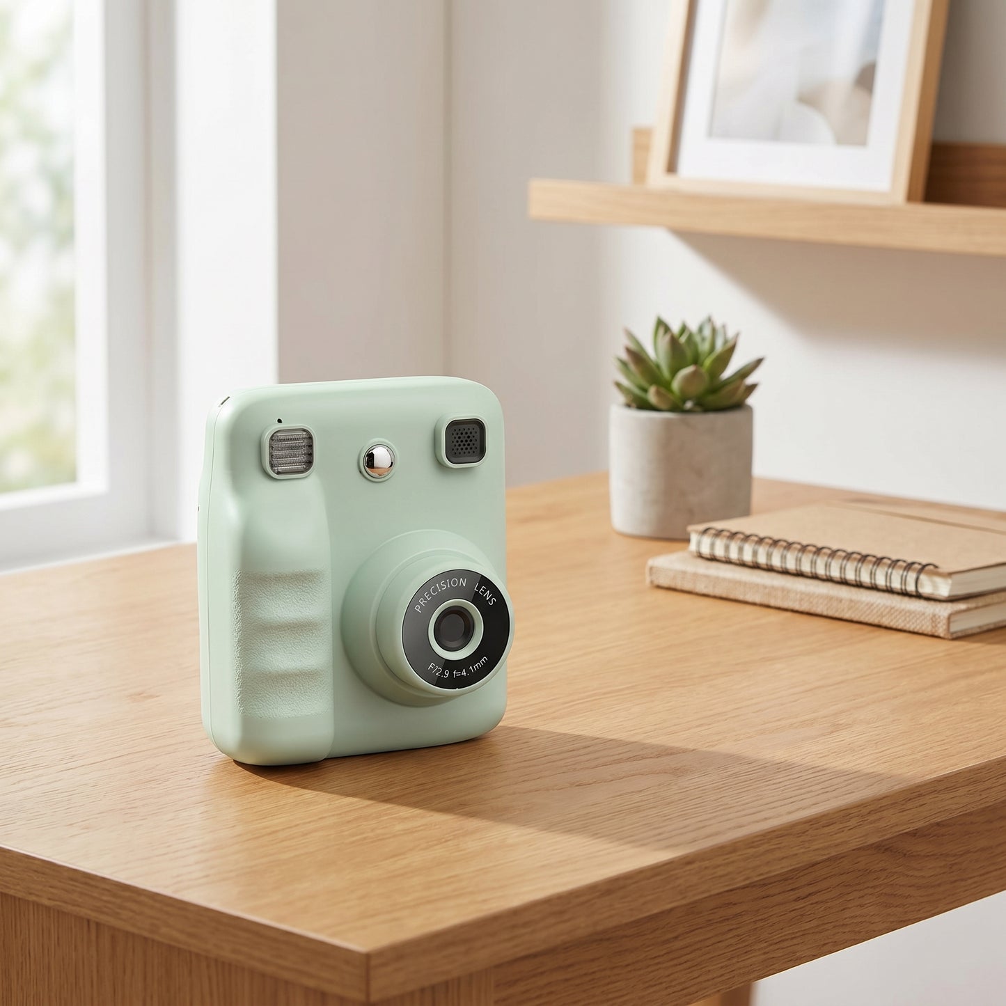 Cámara Digital Infantil A29 con Pantalla IPS HD 2,4” y Impresión Instantánea – Verde