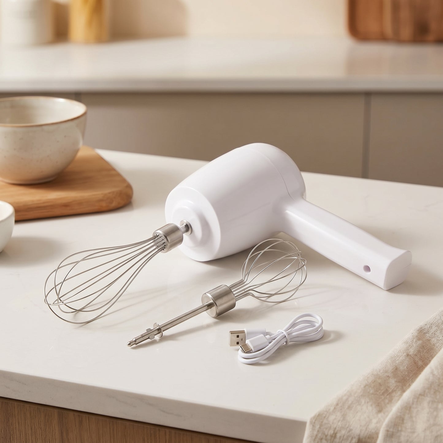 Batidor de Huevos Eléctrico USB