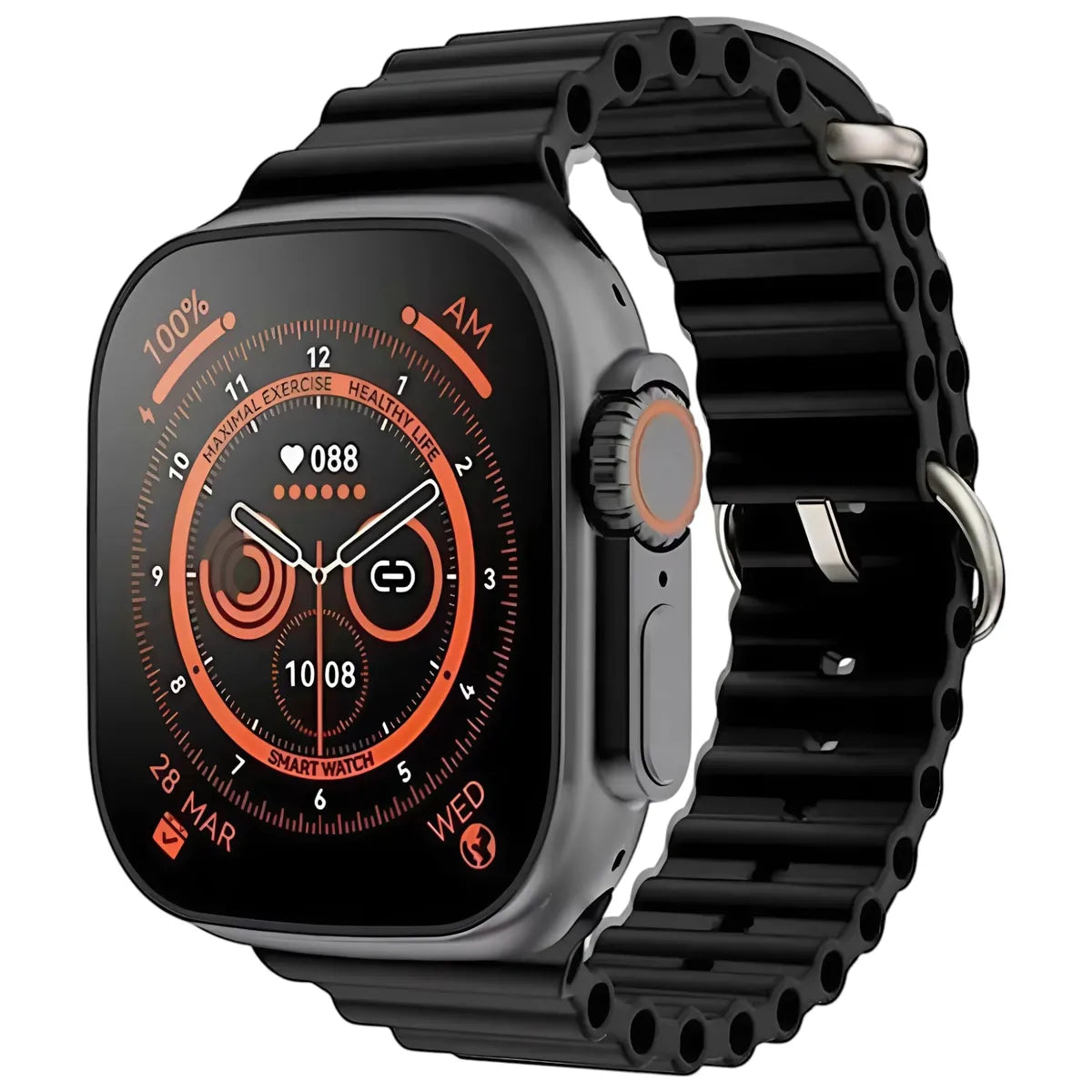 Pack 2 Reloj Inteligente Smartwatch Serie 8 Ultra 2 T800
