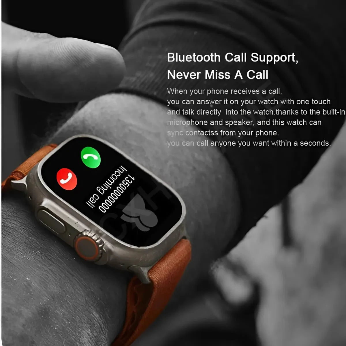 Pack 2 Reloj Inteligente Smartwatch Serie 8 Ultra 2 T800