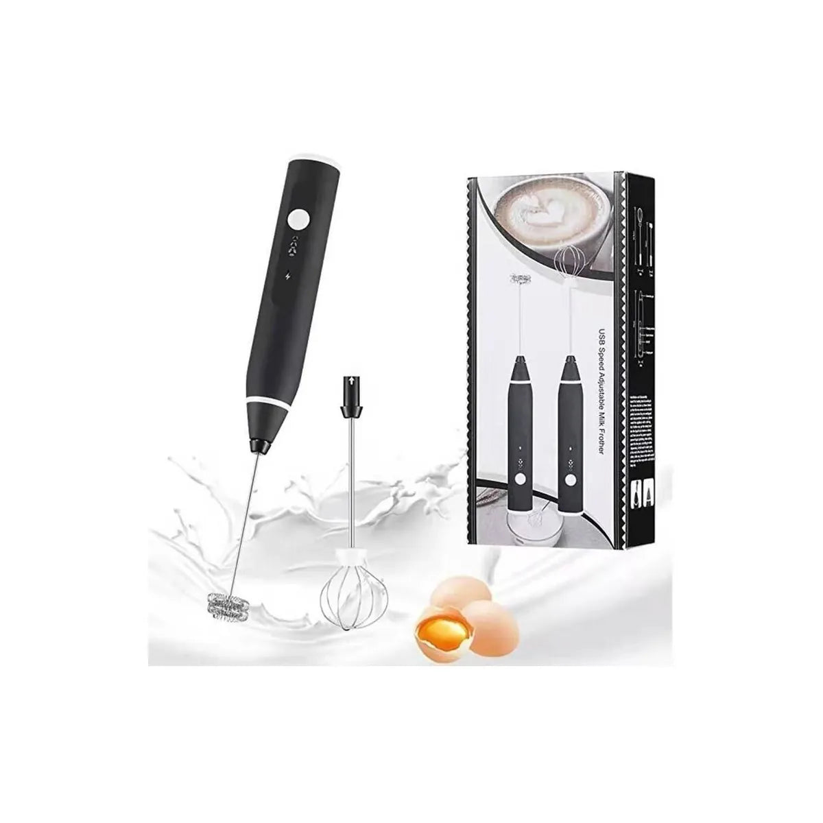 Mini Batidor Revolvedor de Café Recargable
